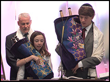 bat mitzvah ceremony video
