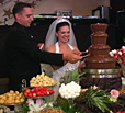 Wedding Reception Cake Cut Video
