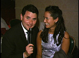 Wedding Video Interviews at Reception